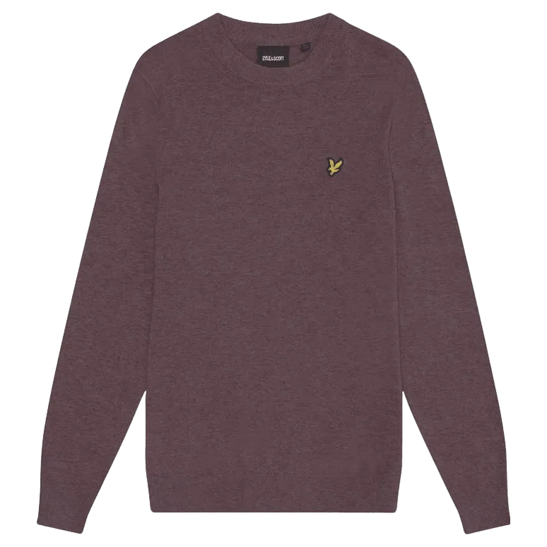 Lyle & Scott Lambswool Blend Crew Neck Jumper