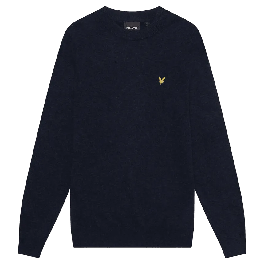 Lyle & Scott Lambswool Blend Crew Neck Jumper