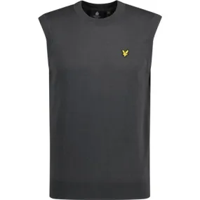 LYLE & SCOTT Mod Crew Neck Tank Top (Gunmetal)