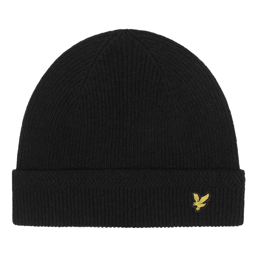 Lyle & Scott Racked Rib Beanie