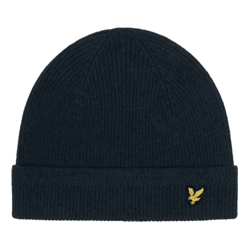 Lyle & Scott Racked Rib Beanie