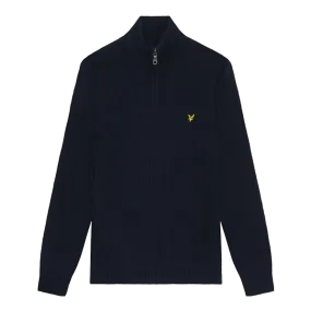 Lyle & Scott Shaker Stitch 1/4 Zip Jumper