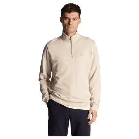 Lyle & Scott Tonal Eagle 1/4 Zip Sweatshirt