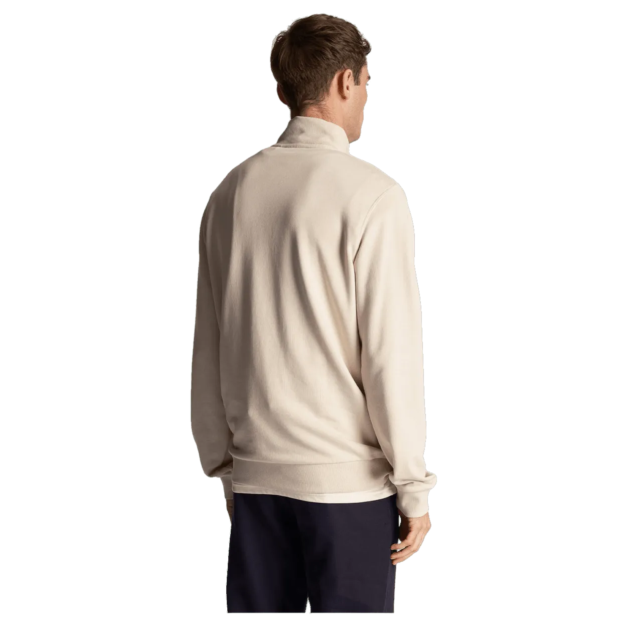 Lyle & Scott Tonal Eagle 1/4 Zip Sweatshirt