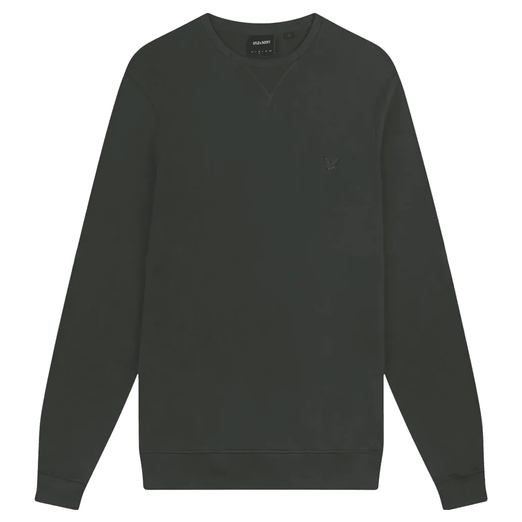 Lyle & Scott Tonal Eagle Crew Neck Sweatshirt