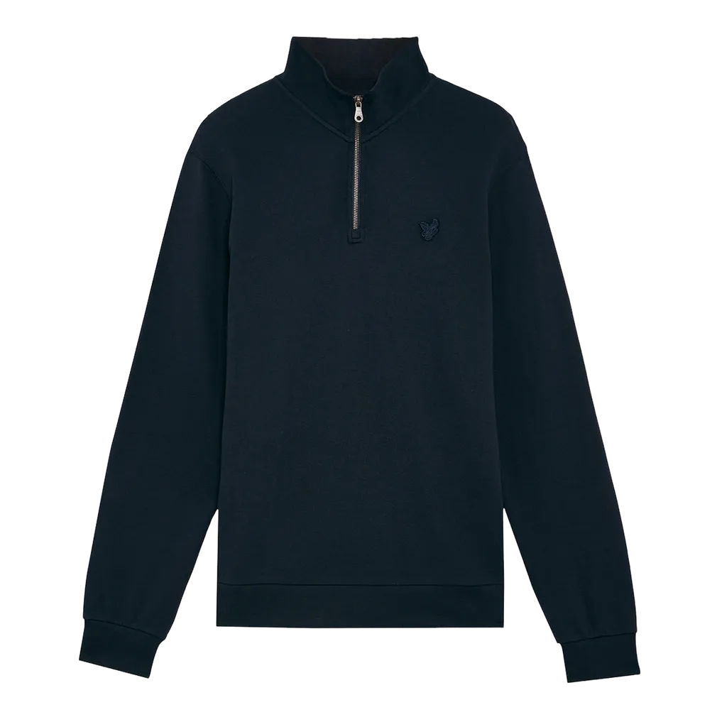 Lyle & Scott Tonal Eagle Quarter Zip Sweatshirt