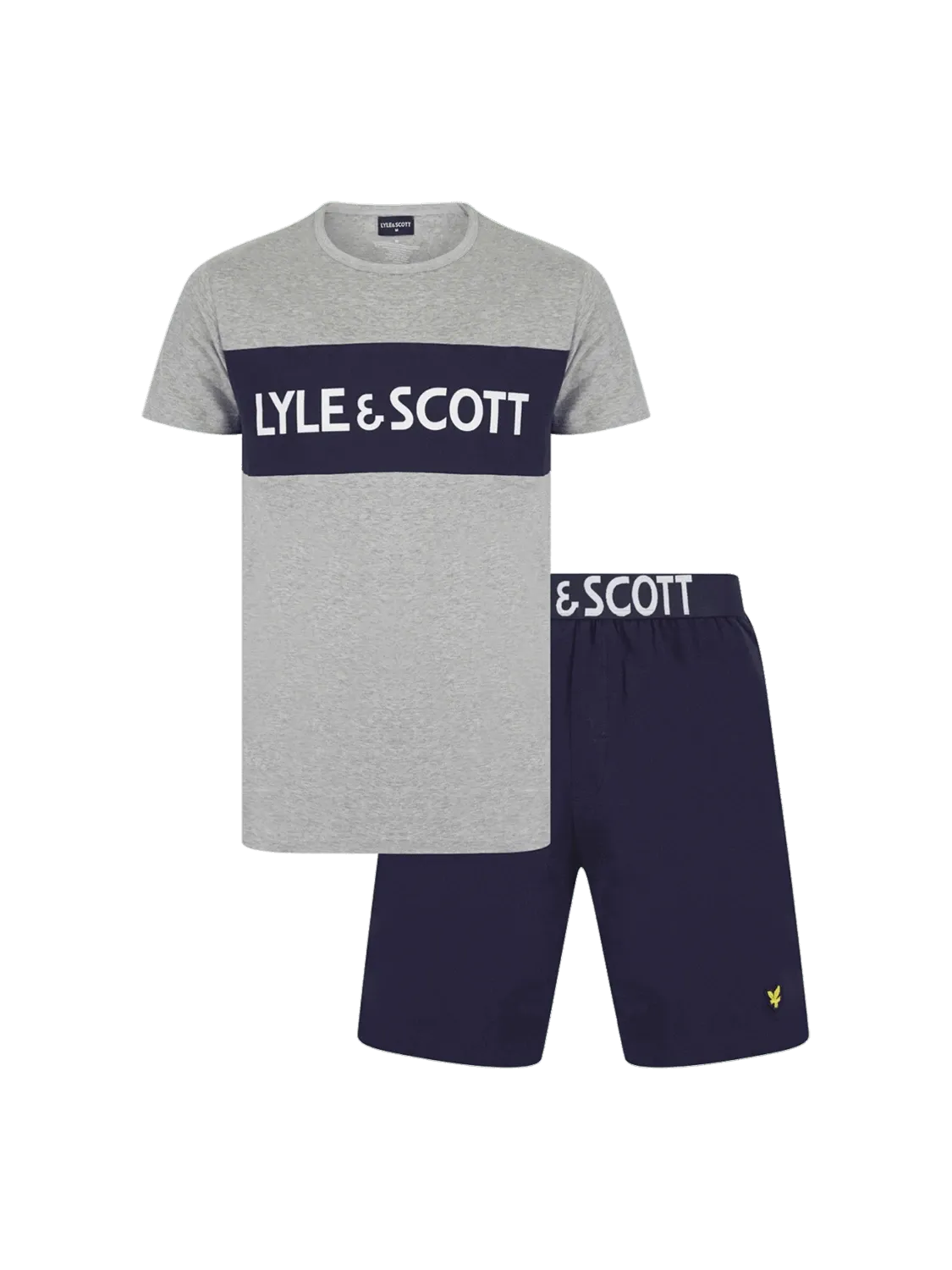 Lyle & Scott Woody T-Shirt & Shorts Pyjama Set