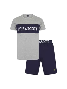 Lyle & Scott Woody T-Shirt & Shorts Pyjama Set