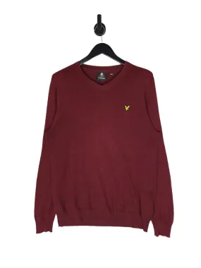 Lyle & Scott Wool / Cotton Jumper - Size Large