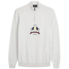 LYLE AND SCOTT Archive Crest 1/4 Zip Knit Jumper G