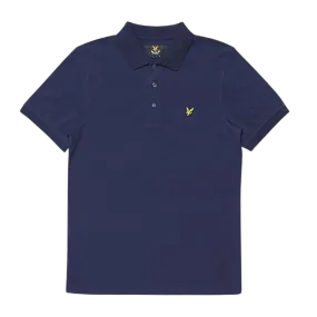 Lyle and Scott Plain Polo Shirt in Navy