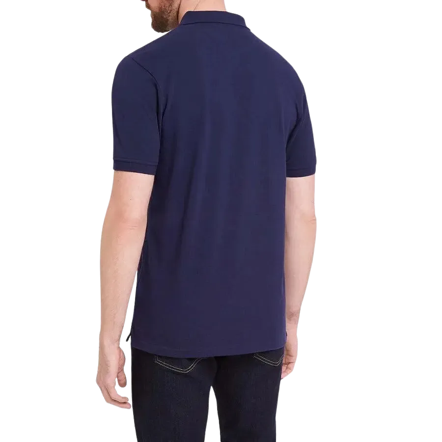 Lyle and Scott Plain Polo Shirt in Navy