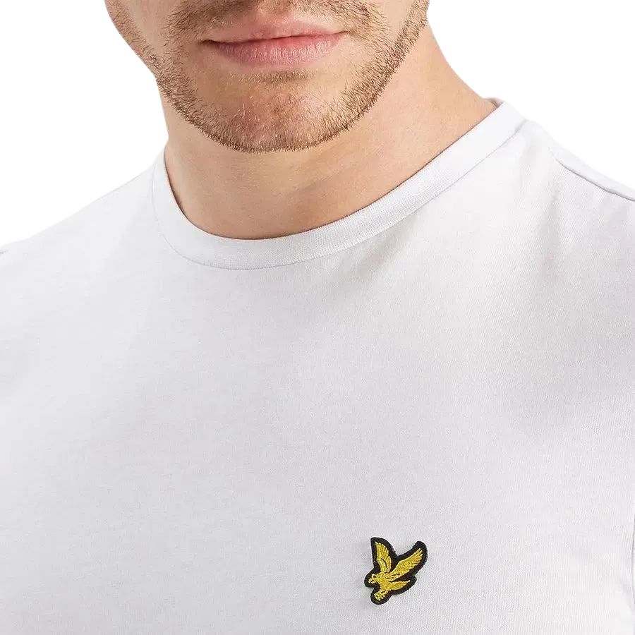 Lyle and Scott Plain Polo Shirt in White