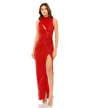 Mac Duggal 27183 Formal Long Sequin Evening Dress