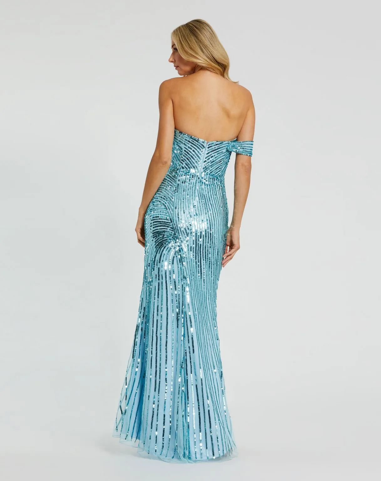 Mac Duggal 6072 Prom Sequin Formal Long Dress