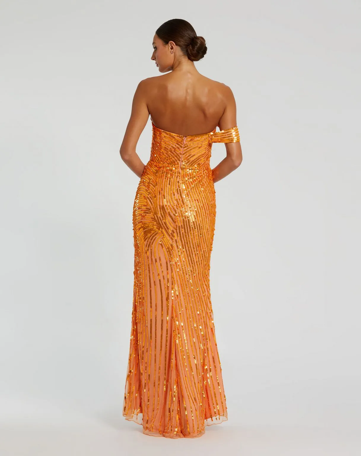 Mac Duggal 6072 Prom Sequin Formal Long Dress