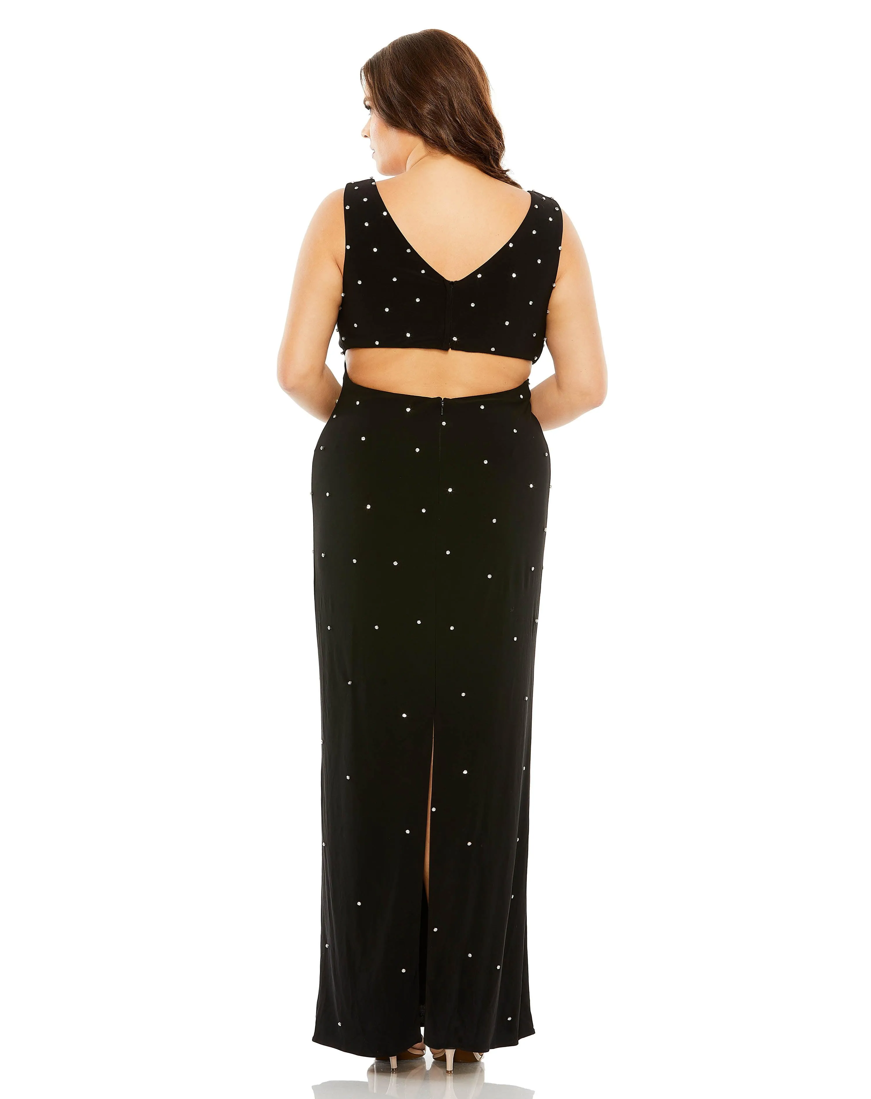 Mac Duggal 68353 Fabulouss Plus Size Long Formal Dress