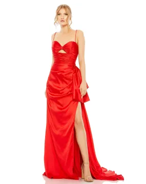 Mac Duggal 68450 Prom Spaghetti Strap Long Gown