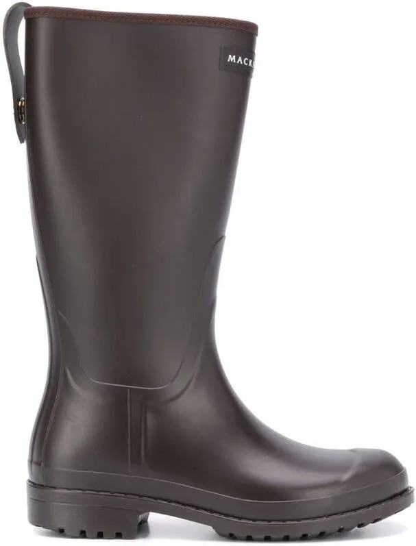 Mackintosh Abington short wellington boots Brown