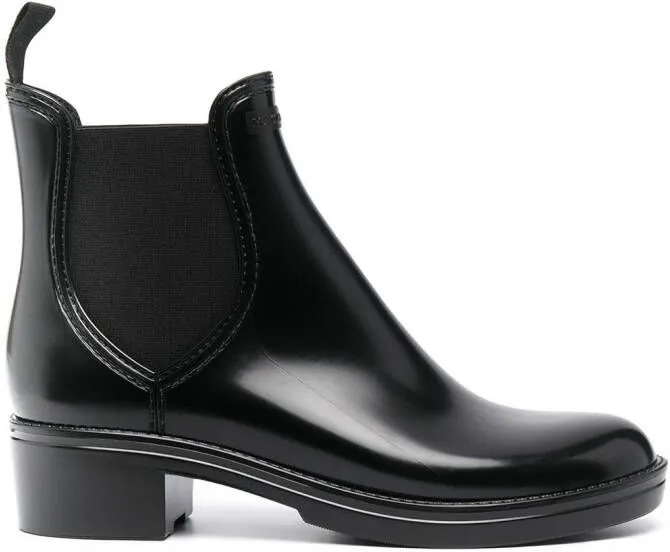 Mackintosh Trinity Chelsea boots Black