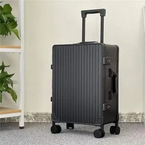 Men and Women 100% Aluminium Spinner Rolling Travel Trolley Bag