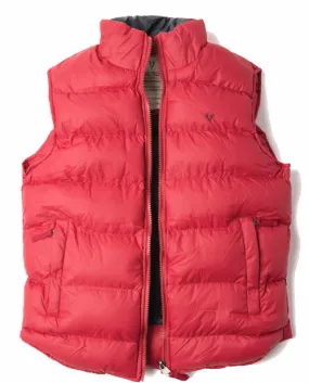 Mens Padded Gilet (3063) Red - by Vedoneire of Ireland - puffy puffa vest