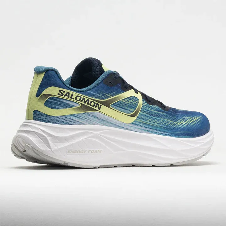 Men's Salomon Aero glide Blue Ashes / Dark Sapphire / Sunny Lime