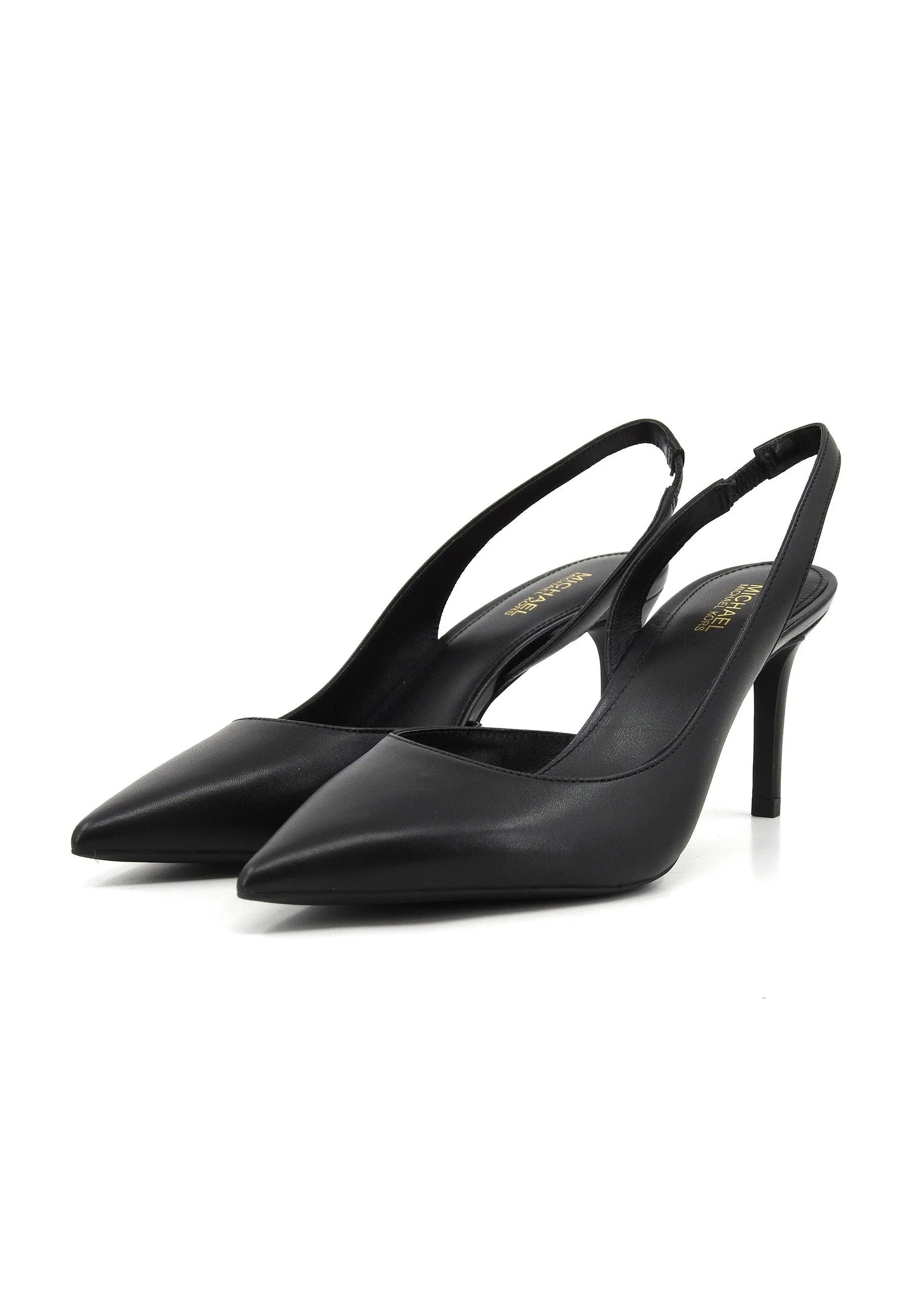 MICHAEL KORS Alina Flex Sling Pump Sandalo Tacco Donna Black 40R4HNMP1L