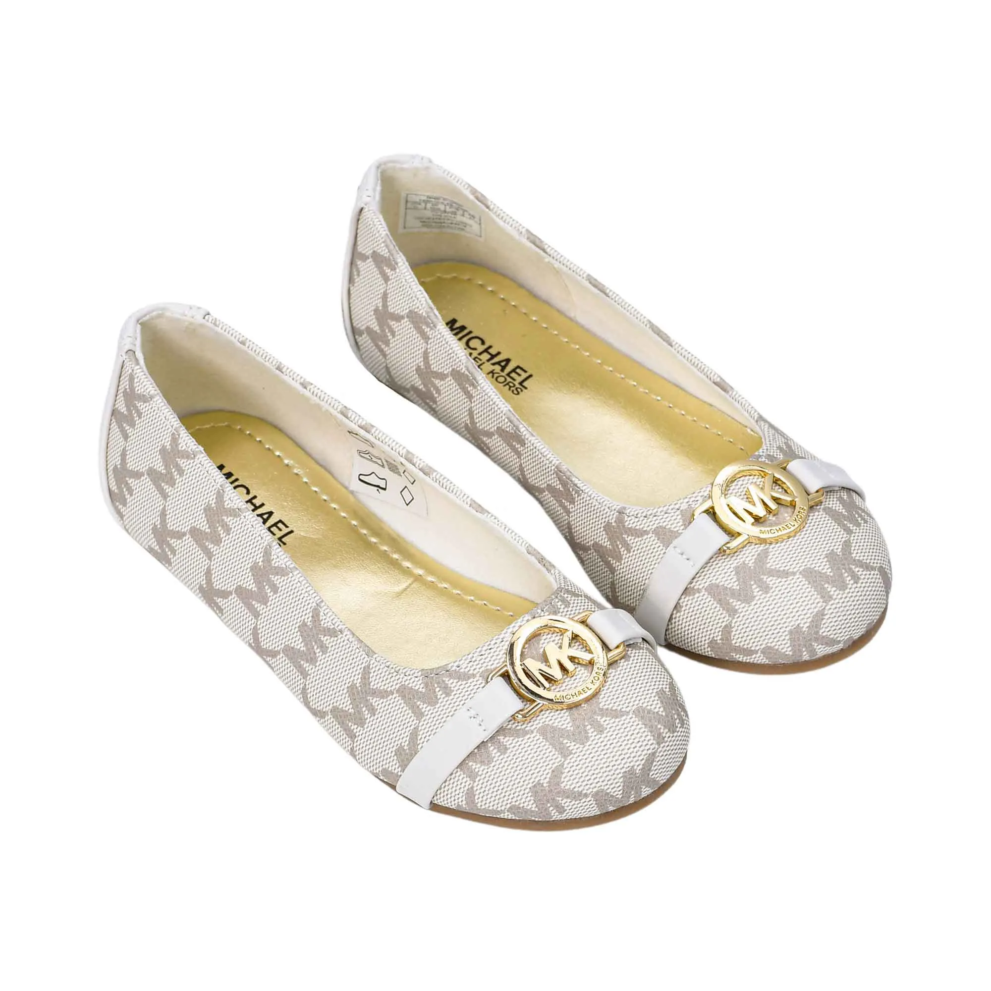 Michael Kors Kids RAEYA Metal Accent Ballerinas