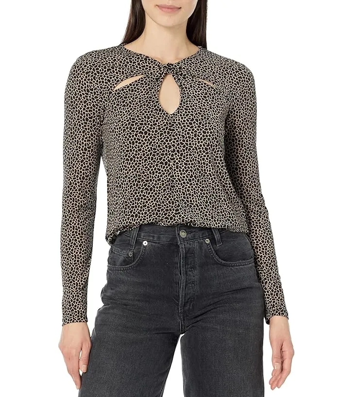 MICHAEL Michael Kors Giraffe Twist Keyhole Top Women's