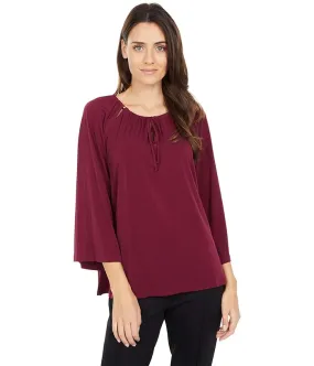 MICHAEL Michael Kors Keyhole Peasant Top Women's