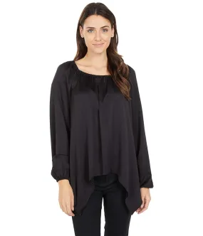 MICHAEL Michael Kors Satin Hank Hem Top Women's