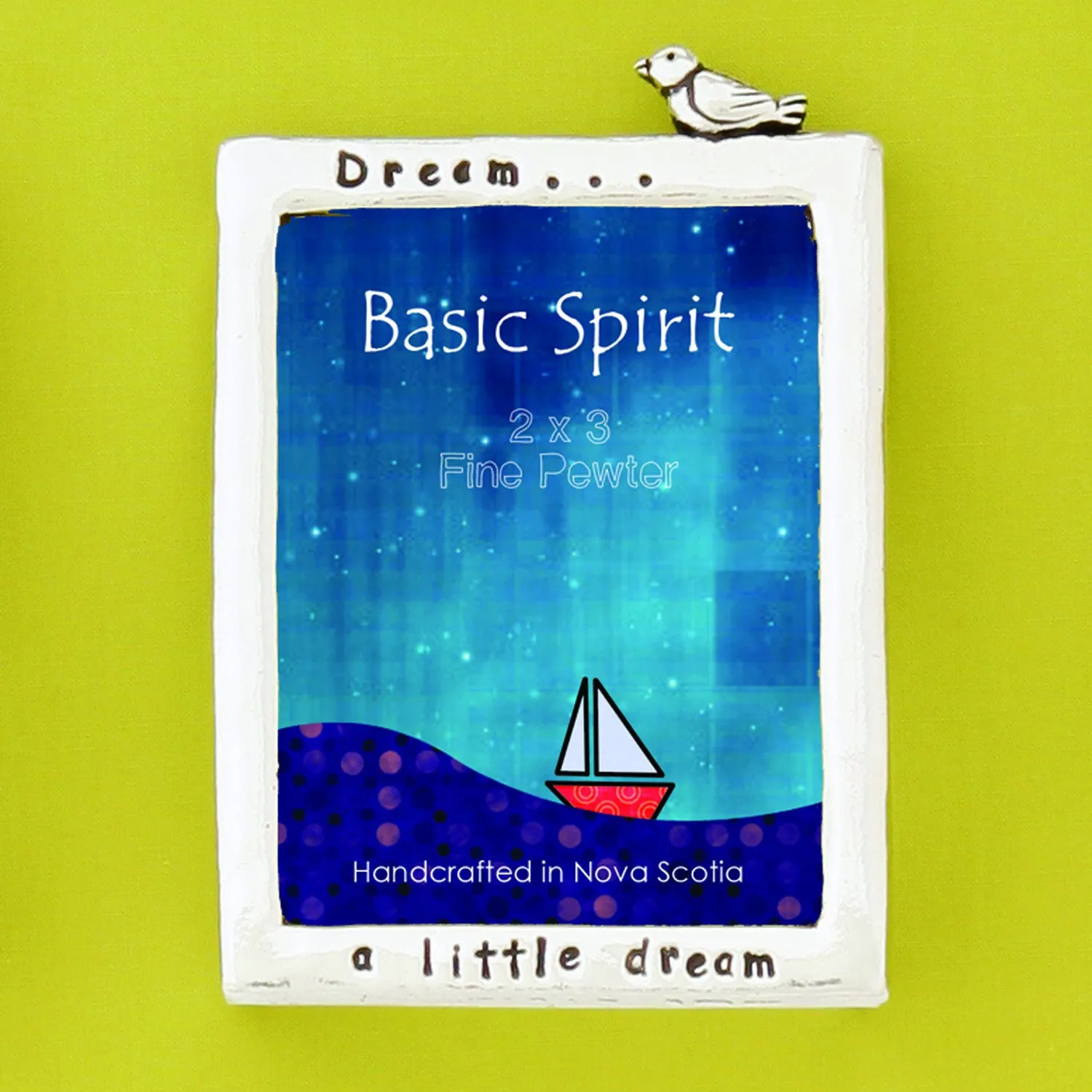 Mini Pewter Picture Frame - Dream A Little Dream