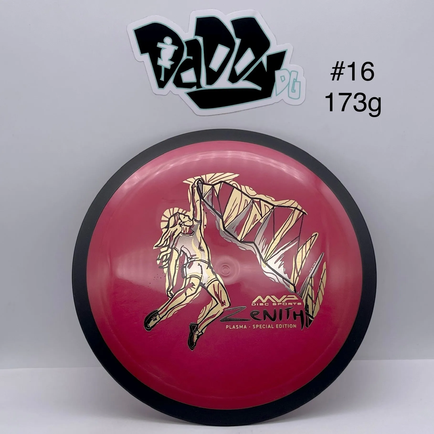 MVP Plasma Zenith James Conrad Special Edition Stamped Distance Driver