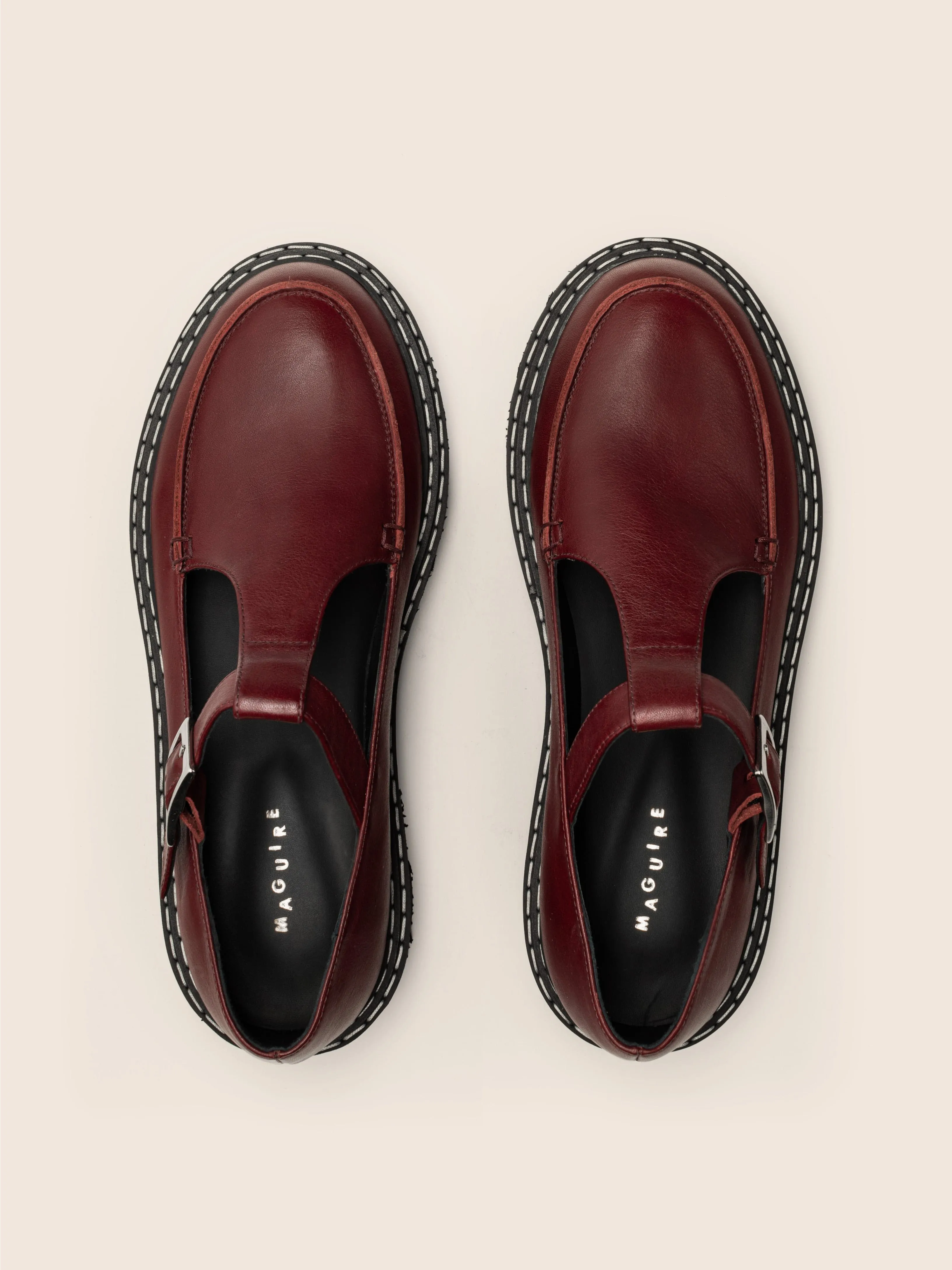 Neiva Oxblood Mary Jane