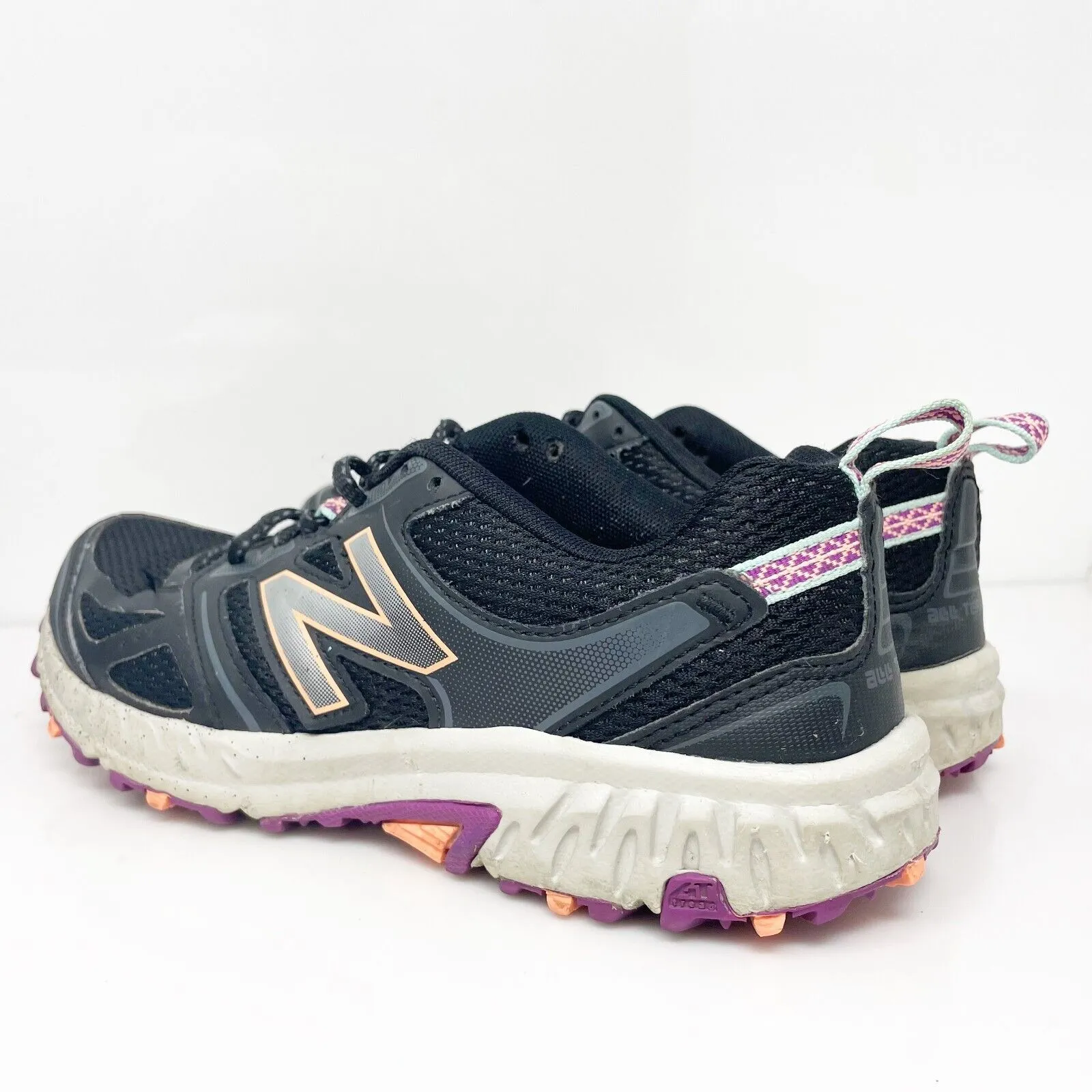 New Balance Womens 412 V3 WTE412K3 Black Running Shoes Sneakers Size 7 B