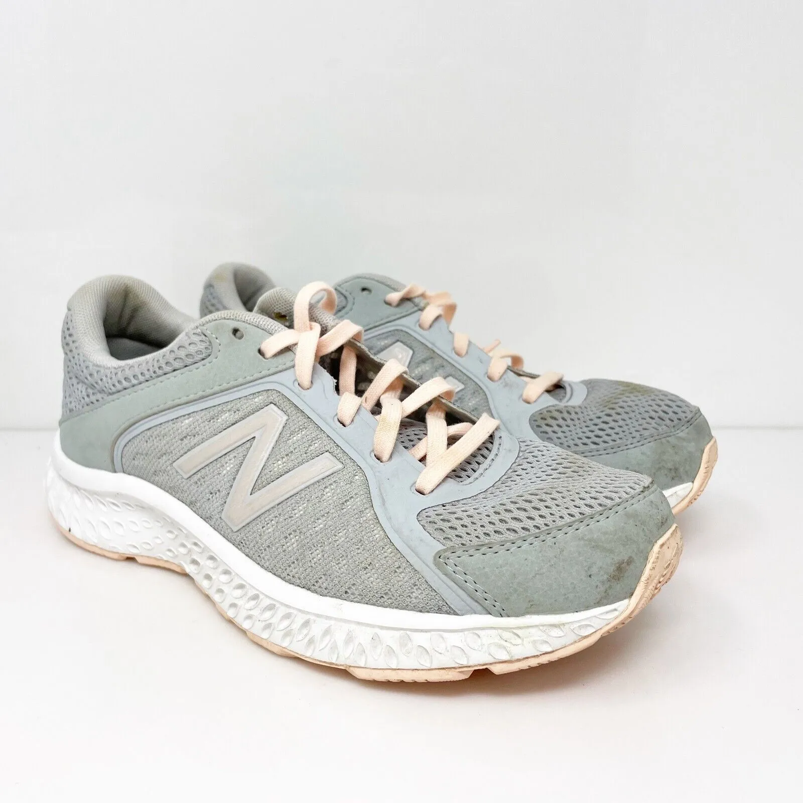 New Balance Womens 420 V4 W420LS4 Gray Running Shoes Sneakers Size 7.5 B