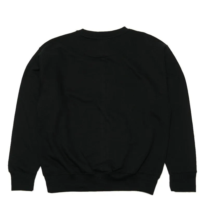 Nice Kicks Blk/Blk Logo Crewneck