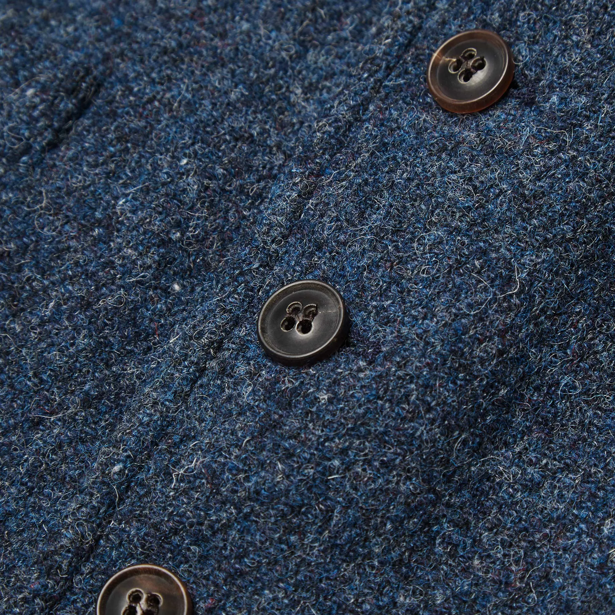 Nigel Cabourn Mallory VestRAF Blue Harris Tweed