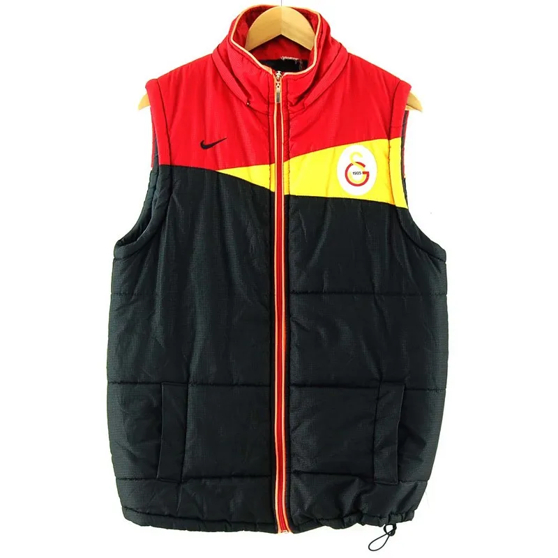 Nike Black Puffa Vest - M