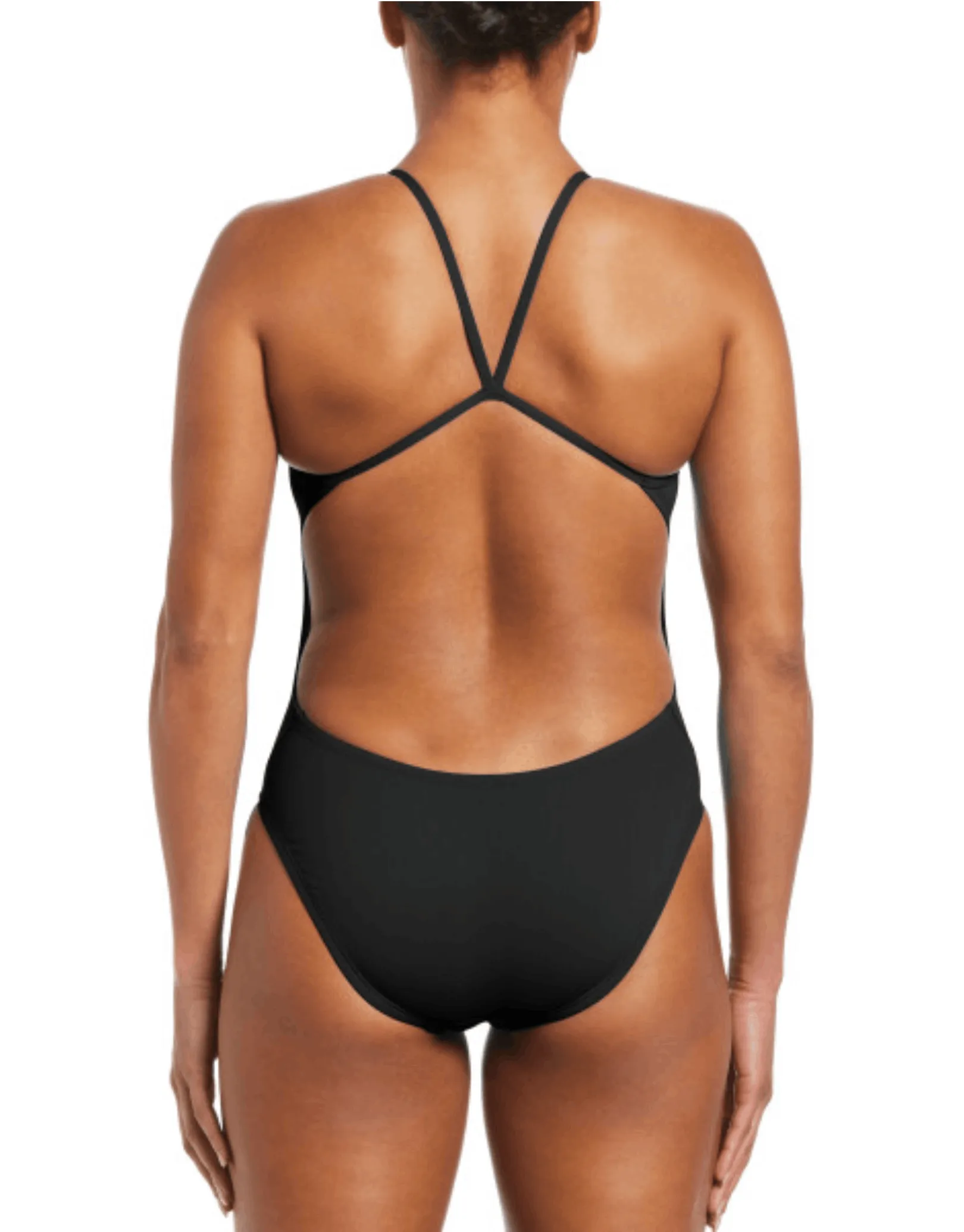 Nike Cut-Out Swimsuit - Black