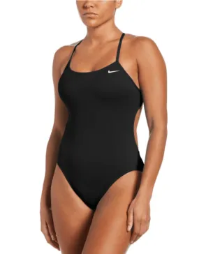 Nike Cut-Out Swimsuit - Black