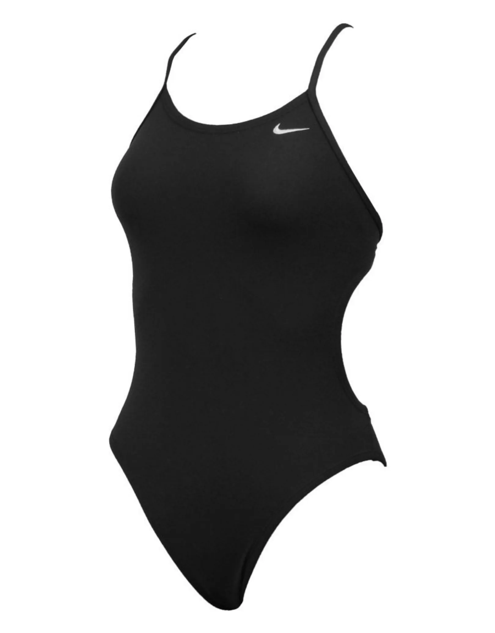 Nike Cut-Out Swimsuit - Black