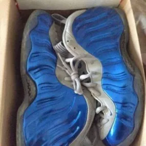 Nike foamposite sport royal