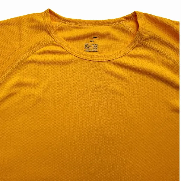 Nike - Yellow Dri-Fit Running Tee