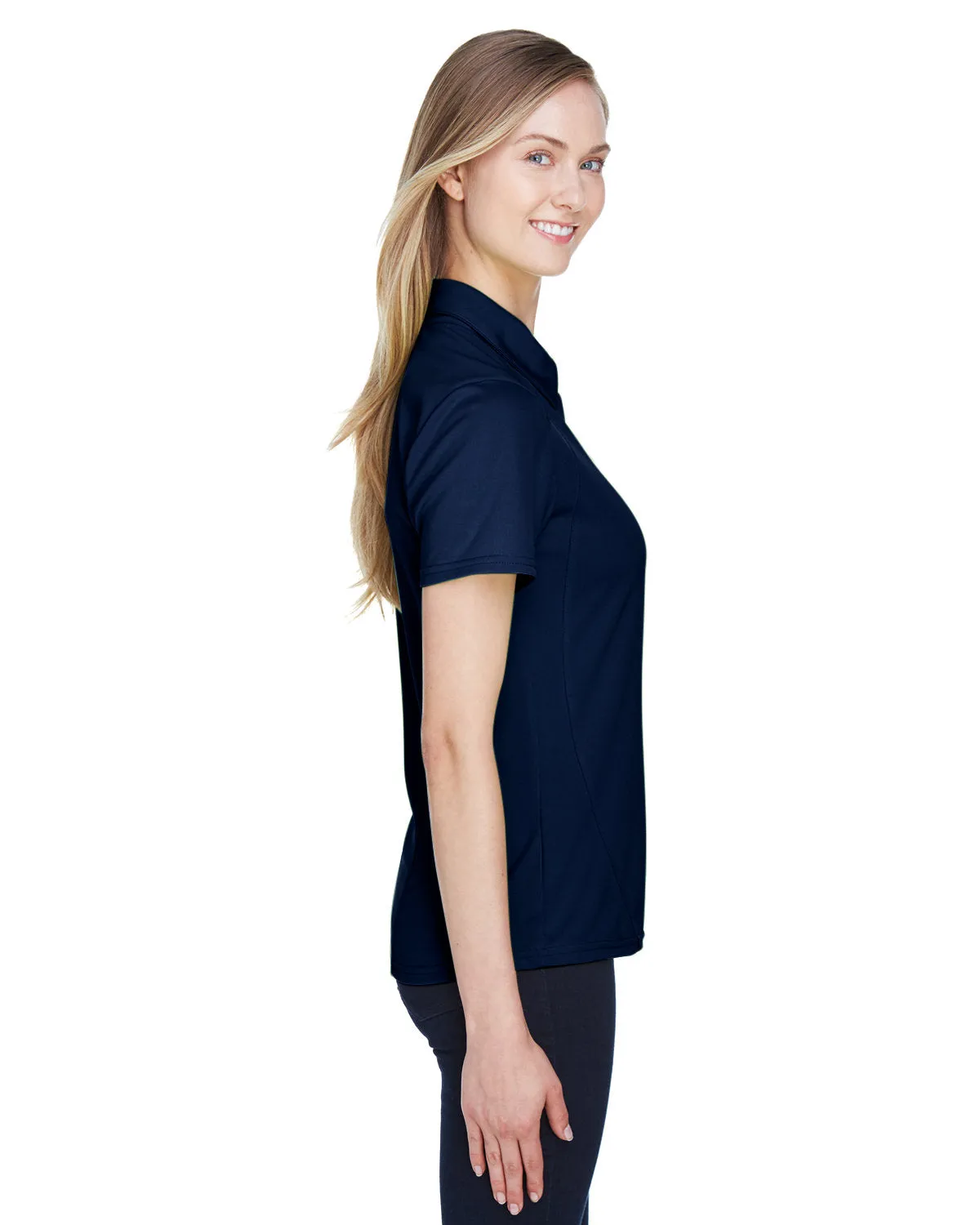 North End Ladies Recycled Polyester Performance Pique Polo