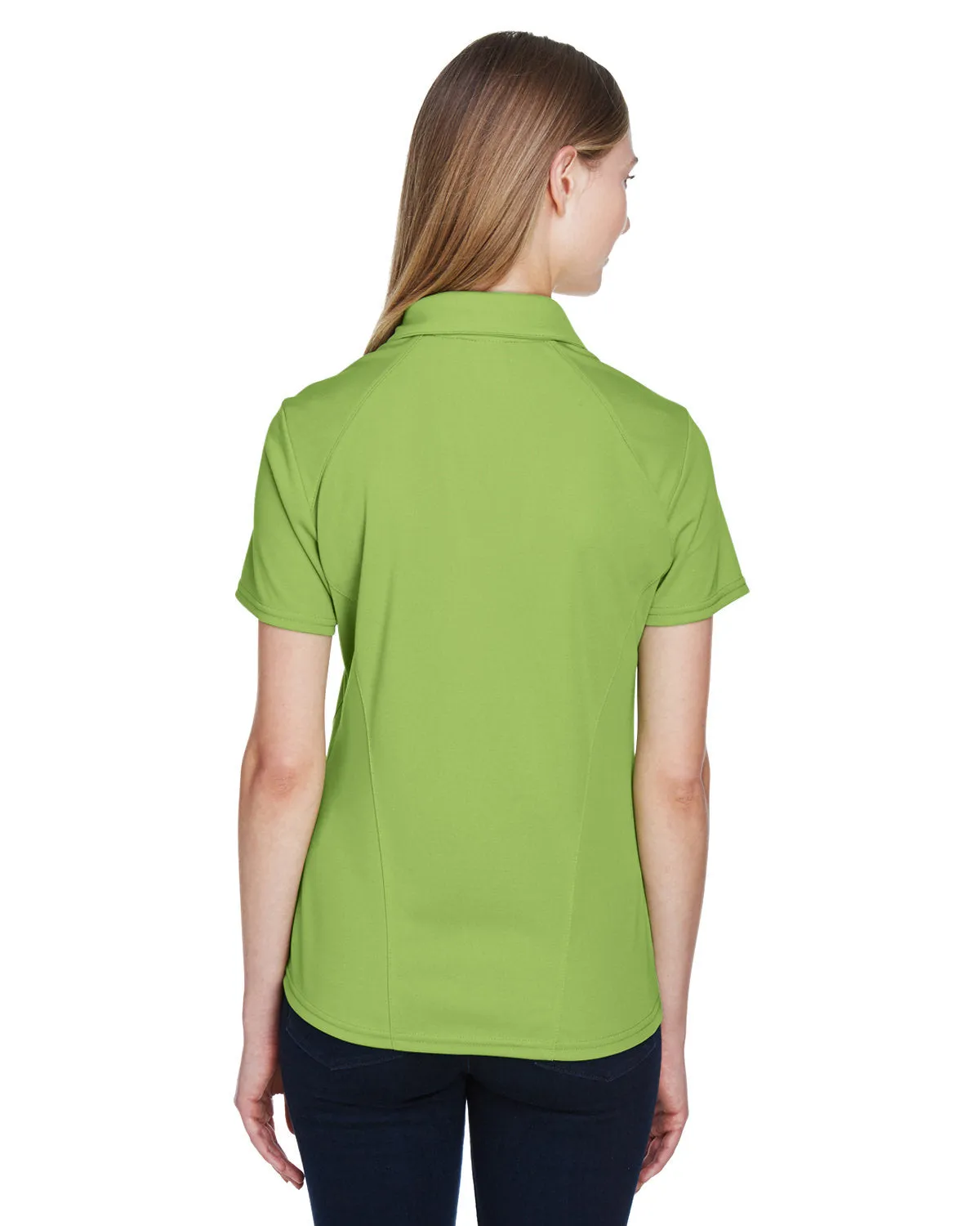 North End Ladies Recycled Polyester Performance Pique Polo