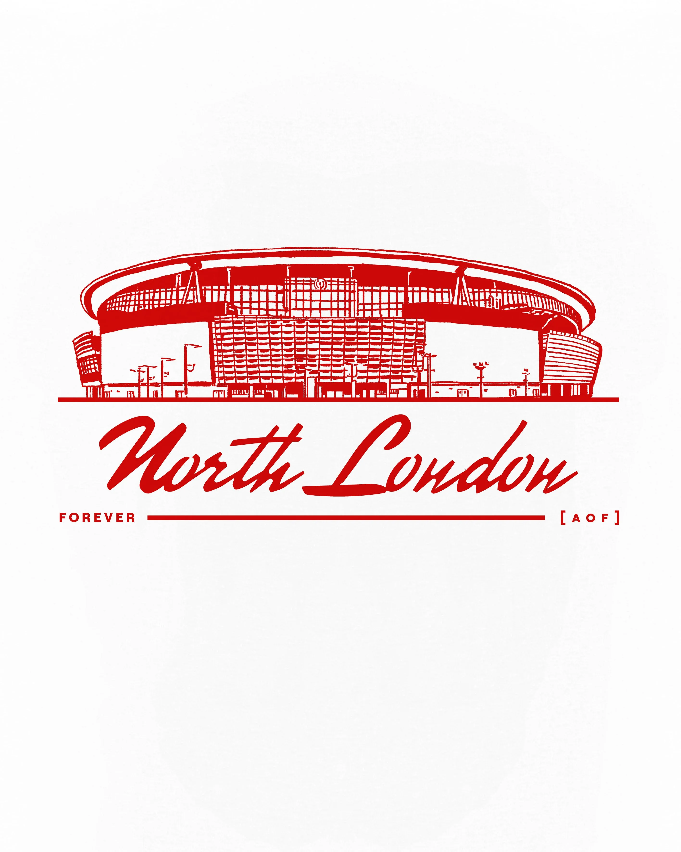 North London Forever Crop Fit Tee