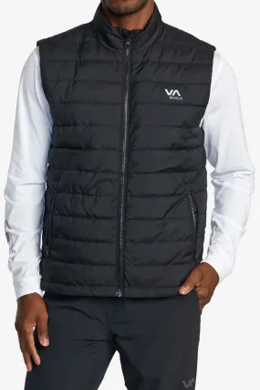 Packable Puffa Vest Black