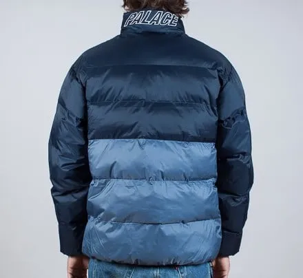 Palace Puffa Jacket (Blue Nights/Flintstone)